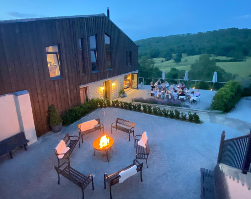 The CattleShed and surrounding countryside